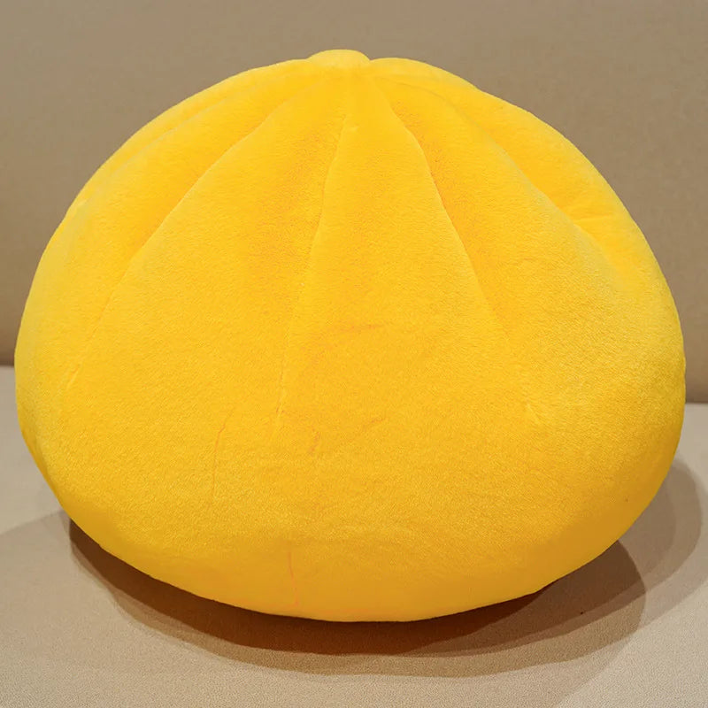 Large Pink Plush Steamed Bun Pillow - Image 10
