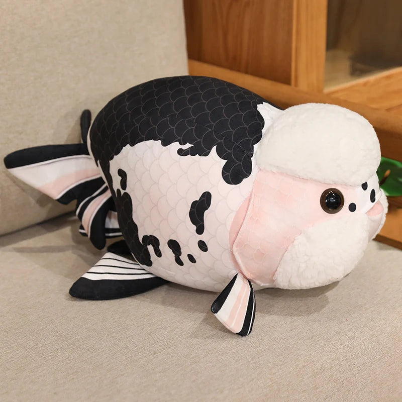 Chunky Ranchu Goldfish Plush Toy - Image 9