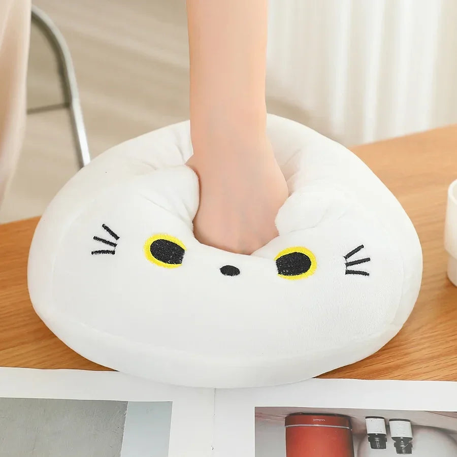 Kawaii Chubby Cat Plushie & Keychain Set - Image 3