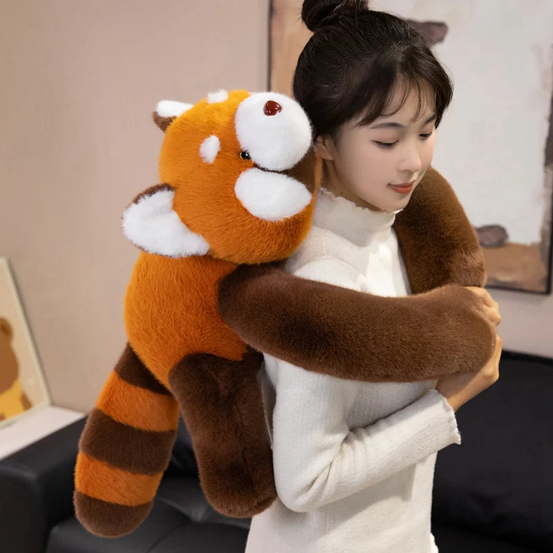 Cuddly Light Brown Lying Sloth Plush - Image 5