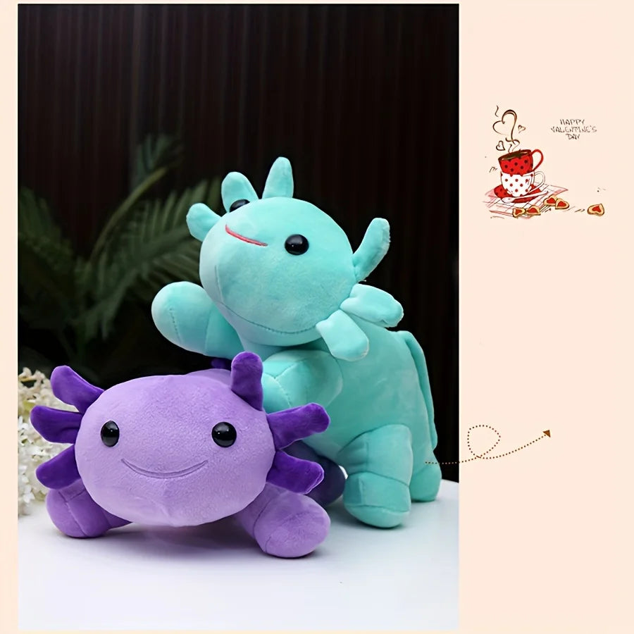 Cute Colorful Axolotl Soft Plush Toy - Image 4