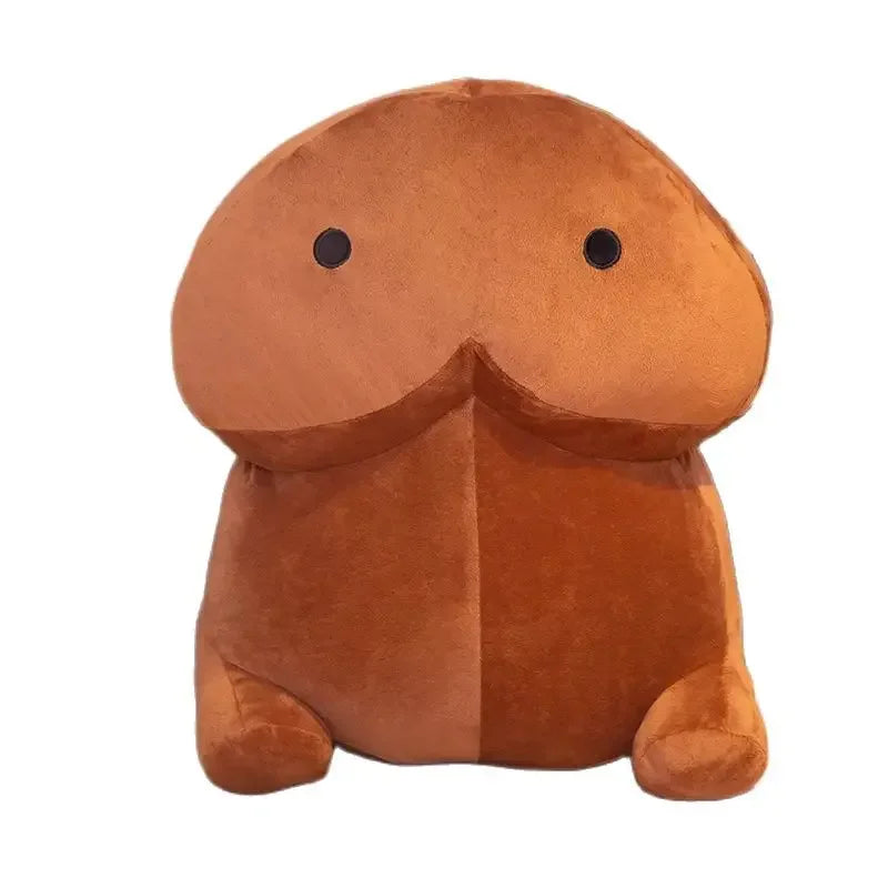 Soft Penis Shaped Plush Pillow with Happy Face - Image 10