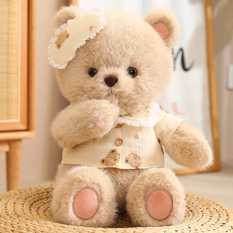 Soft Orange and White Baby Fox Plush Toy with Pacifier - Image 3