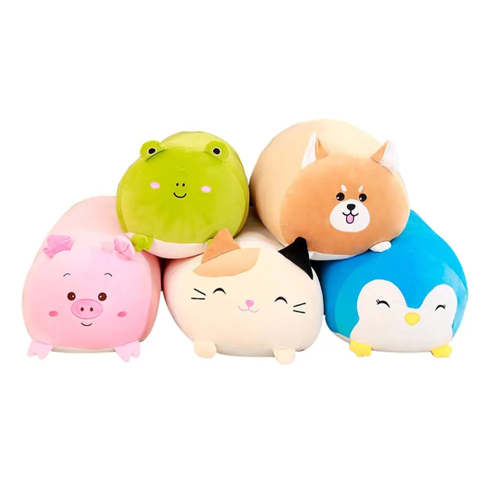 Soft Squishy Animal Plush Pillow Collection