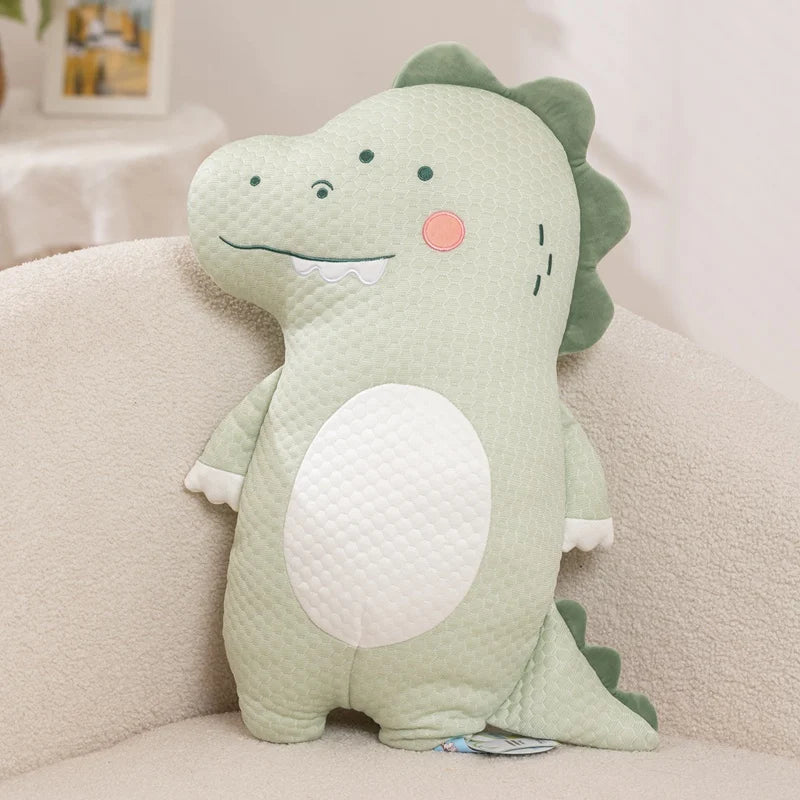Cute Quilted Plush Bear & Dinosaur Toy - Image 6