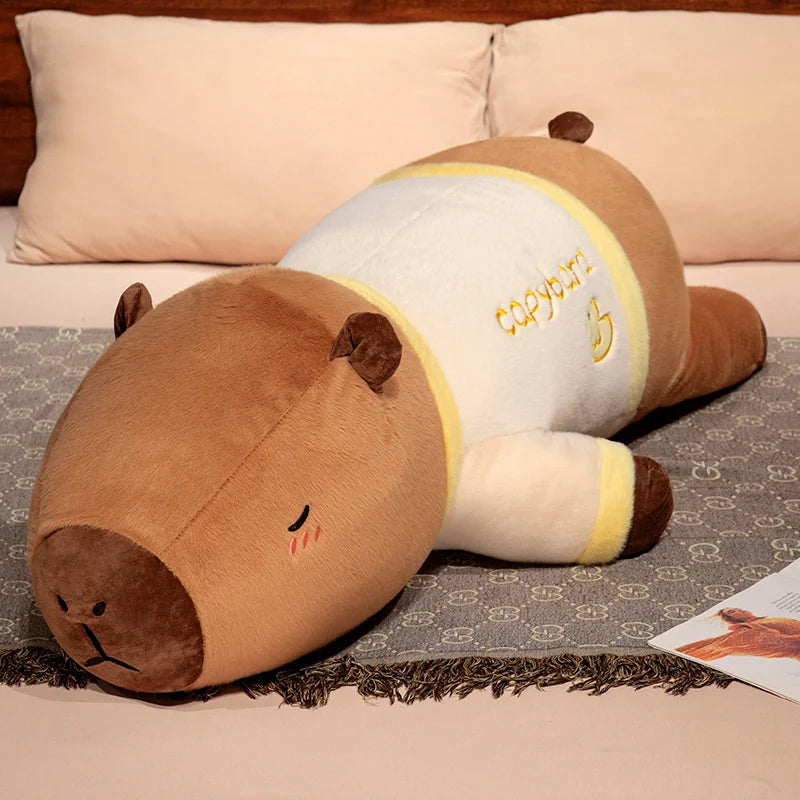 Oversized Capybara Plush Body Pillow with Shirt - Image 7