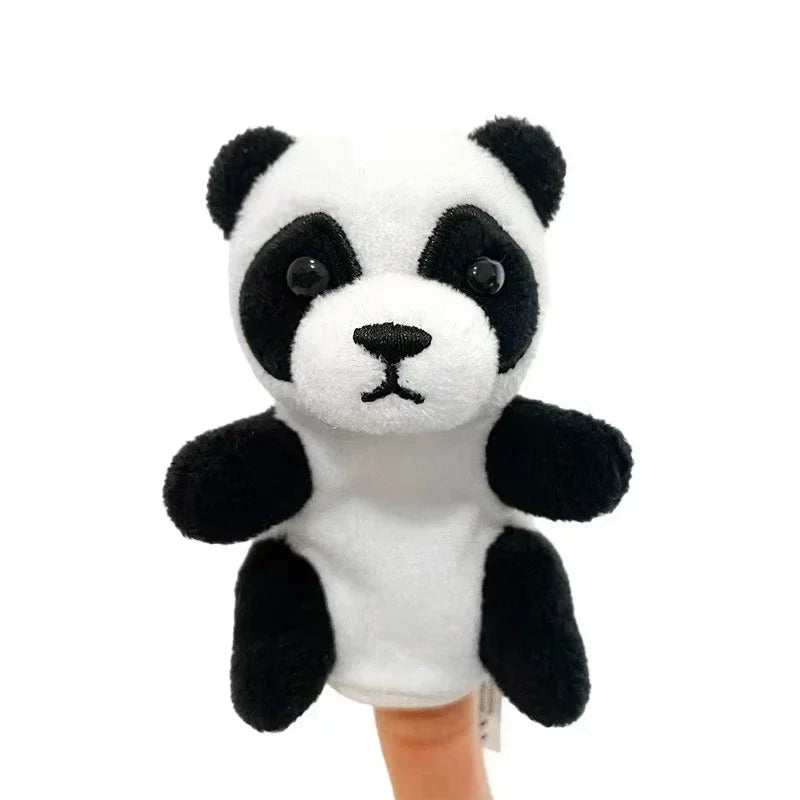 6-Piece Plush Wild Animal Finger Puppet Set - Image 14
