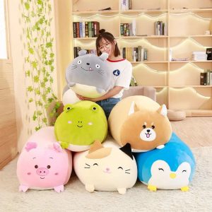 Kawaii Squishy Animal Plush Pillow