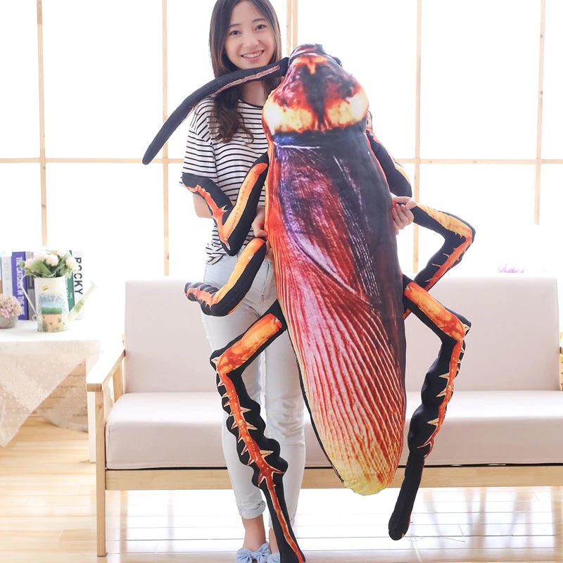 Oversized Realistic Cockroach Plush Toy
