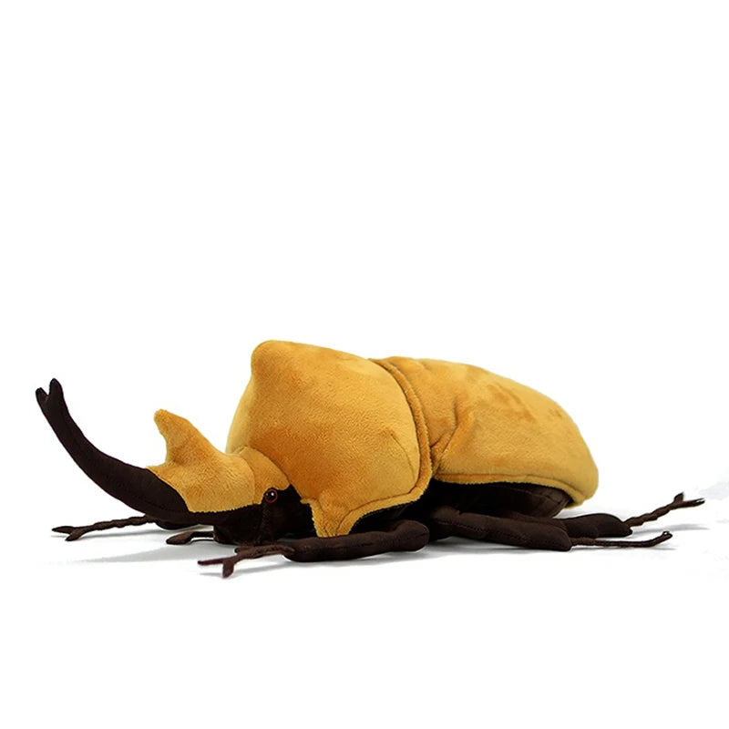 Soft Golden Rhinoceros Beetle Plush